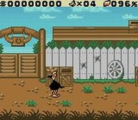 une photo d'Ã©cran de Daffy Duck - Un Tresor de Canard sur Nintendo Game Boy Color